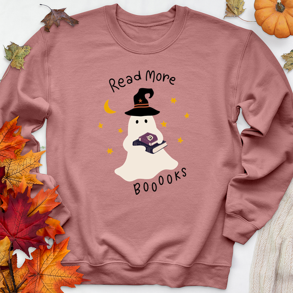 read more booooks premium crewneck sweatshirt