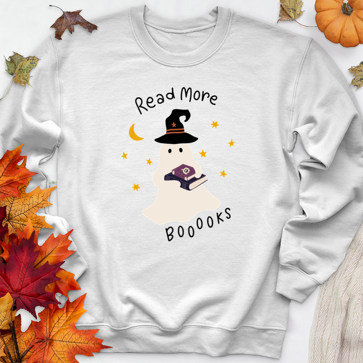 read more booooks premium crewneck sweatshirt