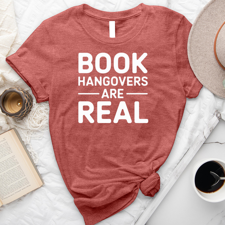 book hangovers are real unisex tee
