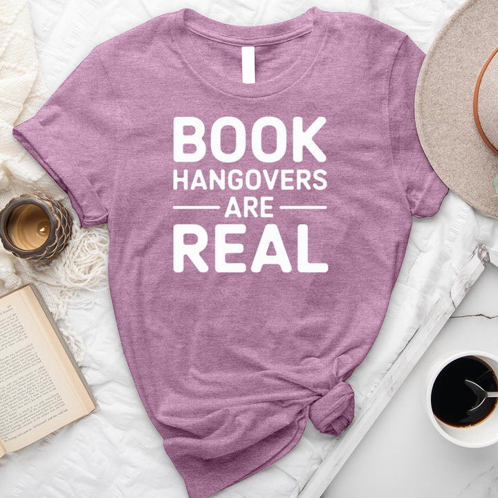 book hangovers are real unisex tee