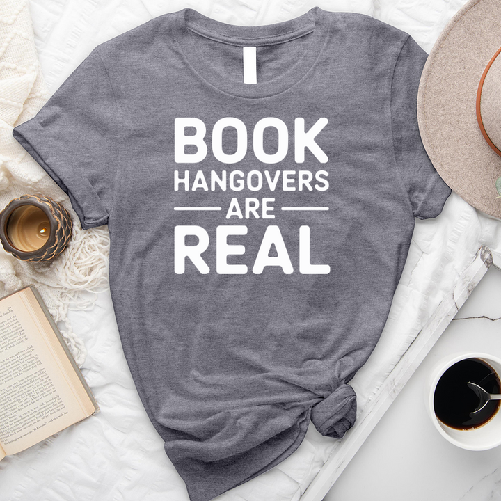 book hangovers are real unisex tee