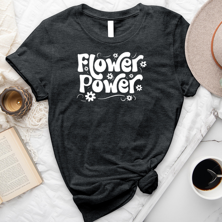 flower power unisex tee