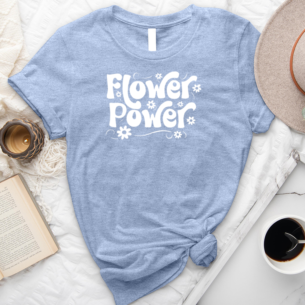 flower power unisex tee