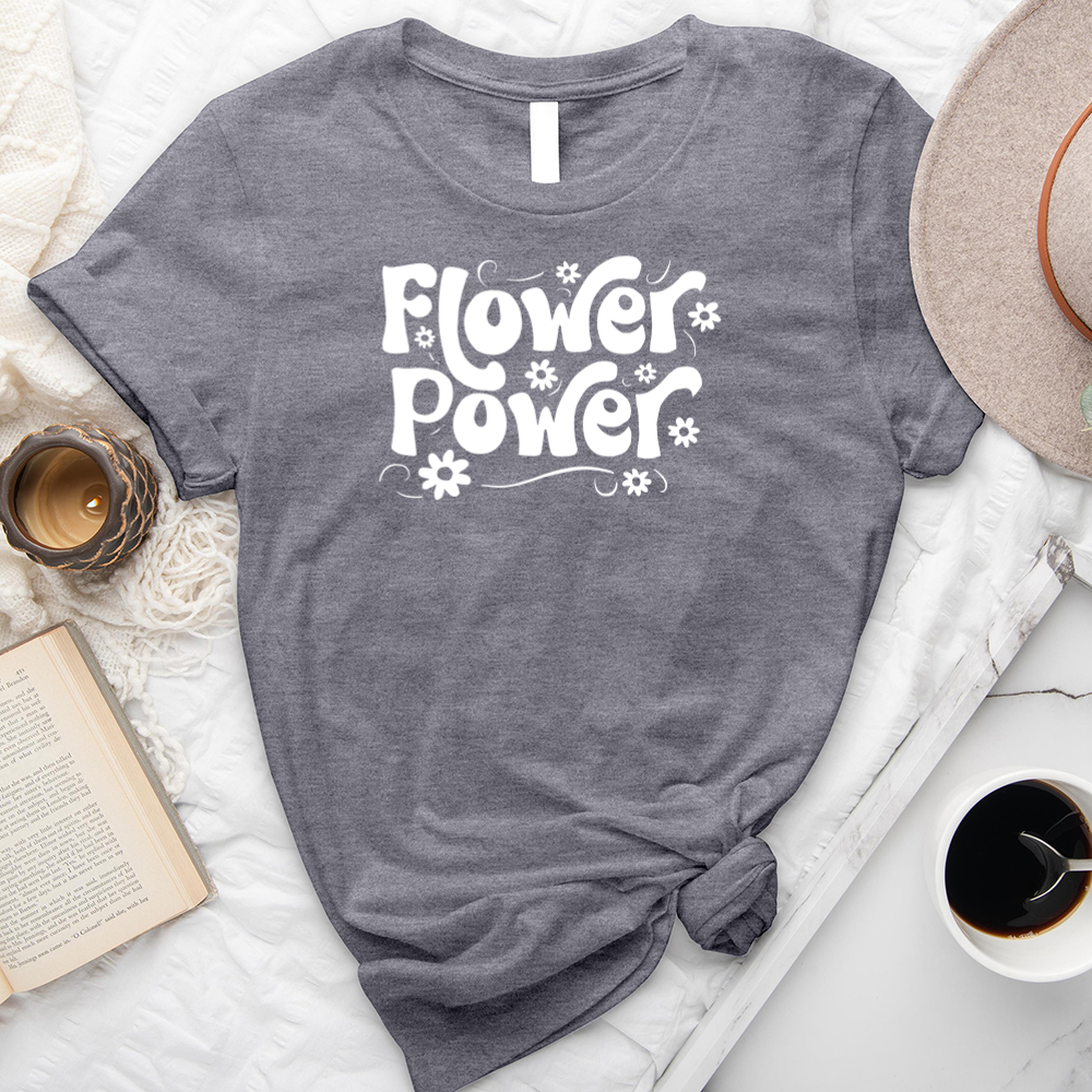 flower power unisex tee