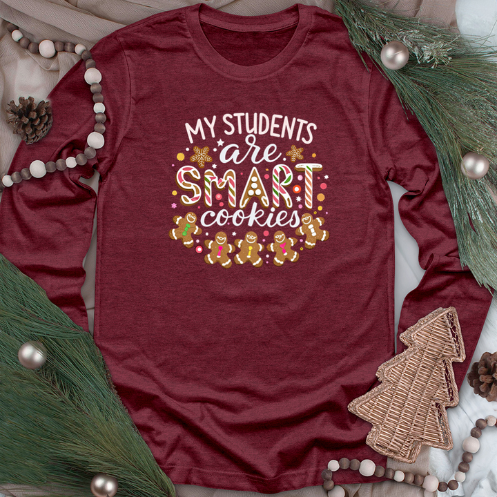 smart cookies unisex long sleeve tee