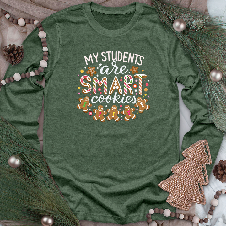 smart cookies unisex long sleeve tee