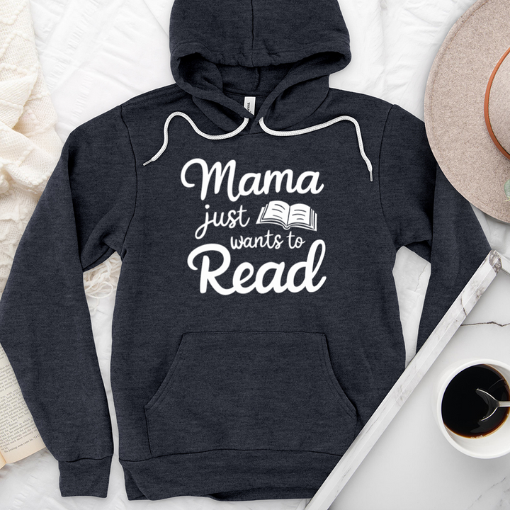 mama wants to read premium hoodie sweatshirt