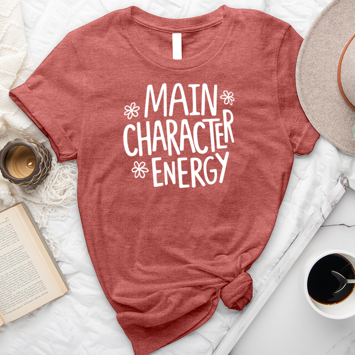 main character energy unisex tee