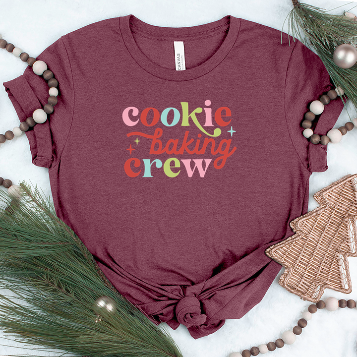 colorful cookie crew unisex tee