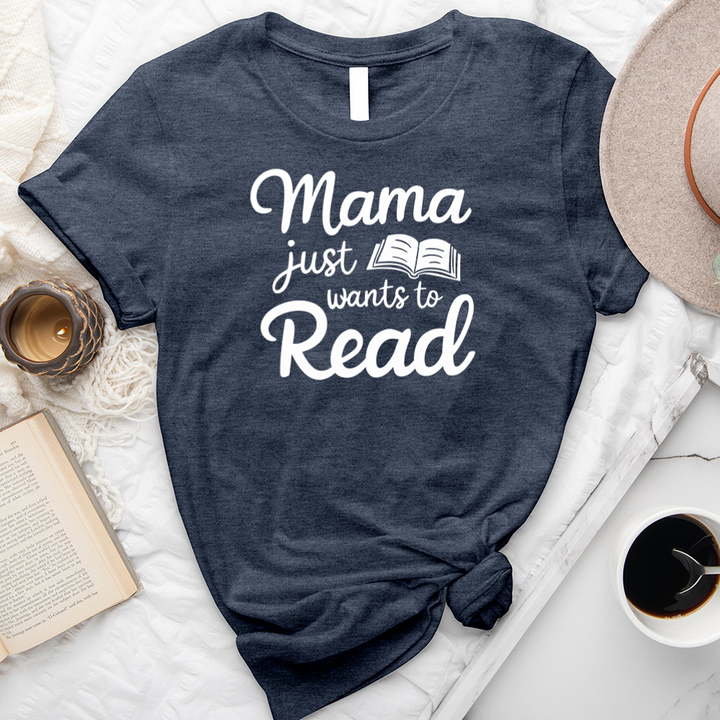 mama wants to read unisex tee