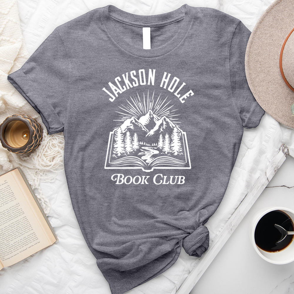 jackson hole book club unisex tee