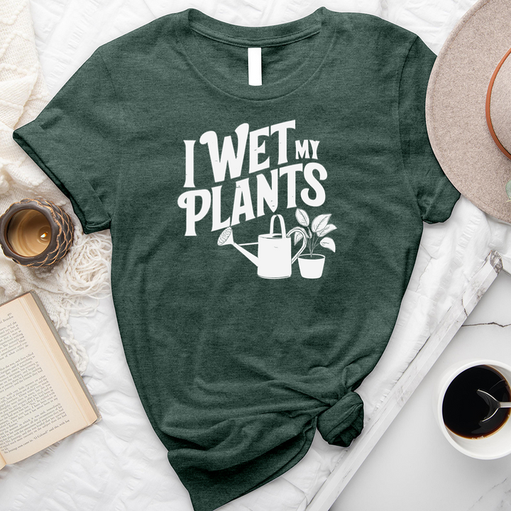 wet my plants unisex tee