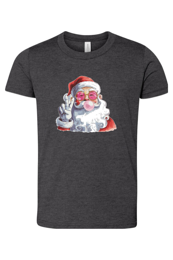 cool santa youth tee