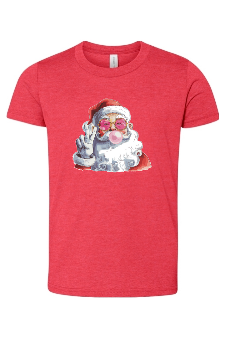 cool santa youth tee