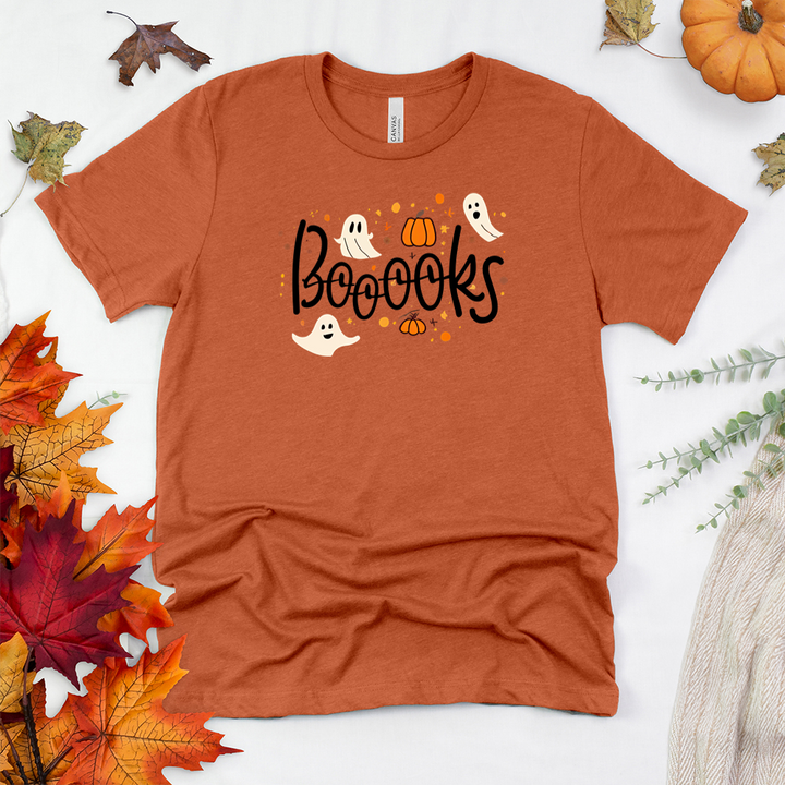 boooks small ghosts unisex tee