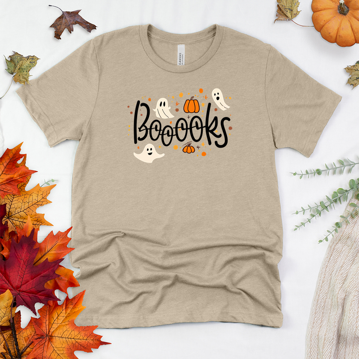 boooks small ghosts unisex tee