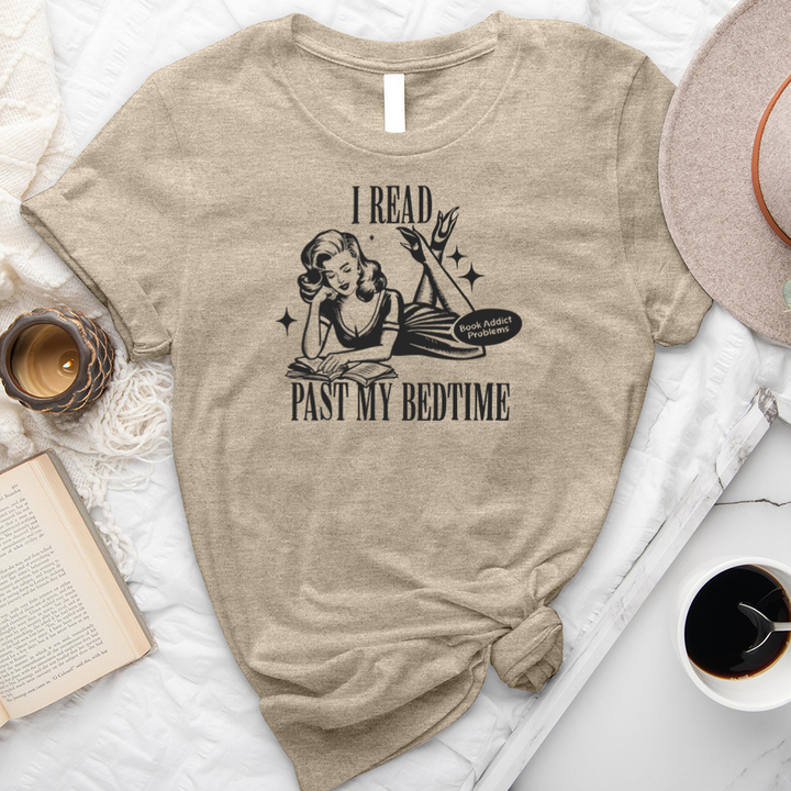 bedtime reading unisex tee