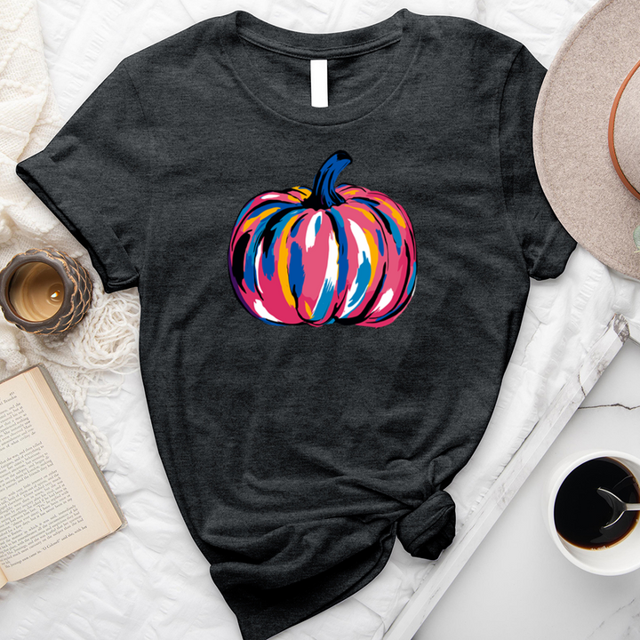 watercolor pumpkin unisex tee