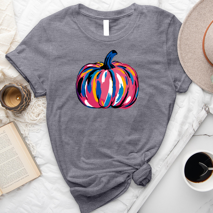 watercolor pumpkin unisex tee