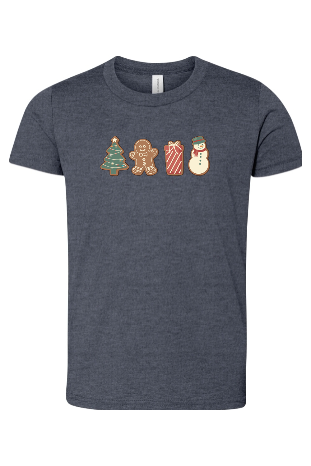 christmas cookies youth tee