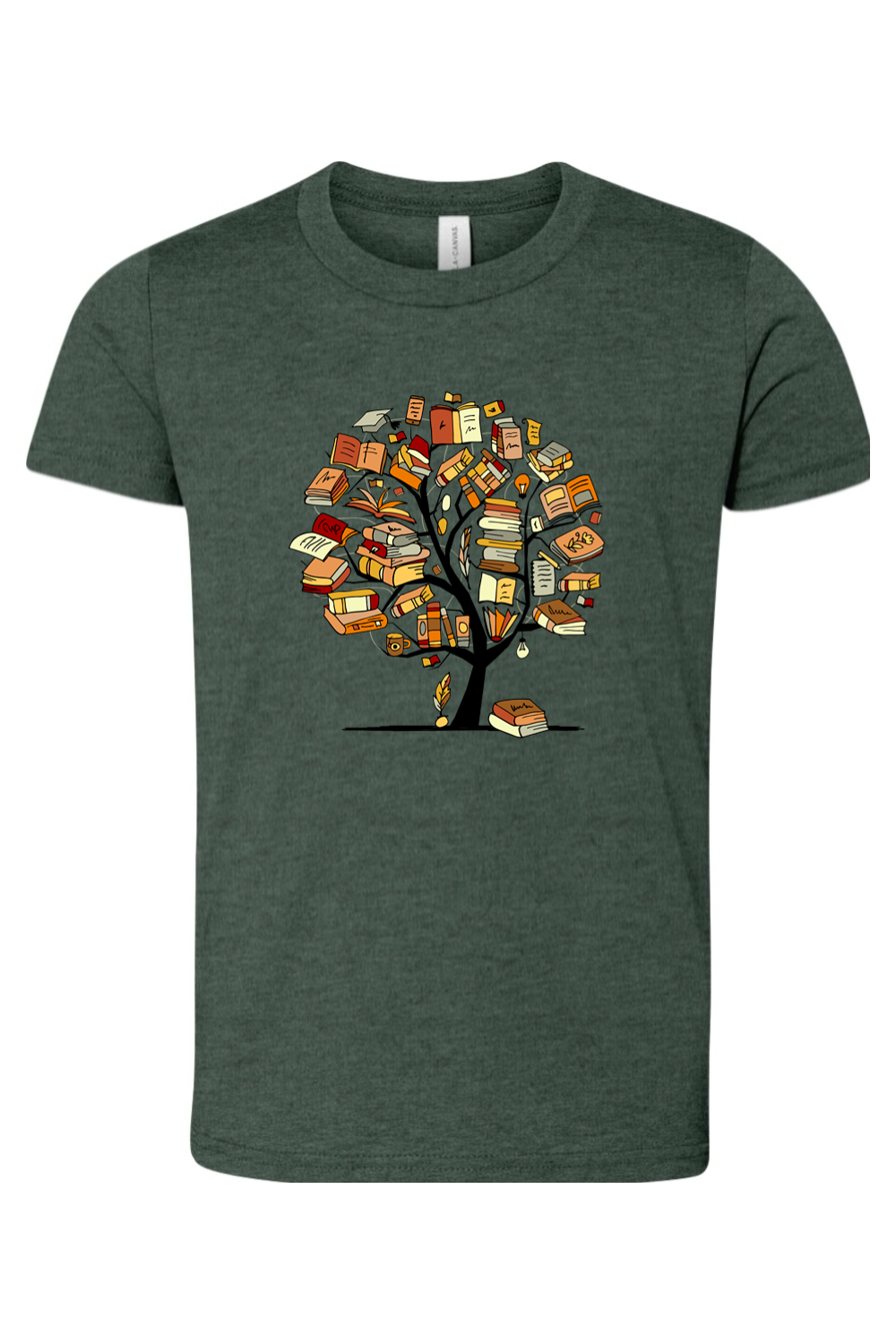 book tree youth tee