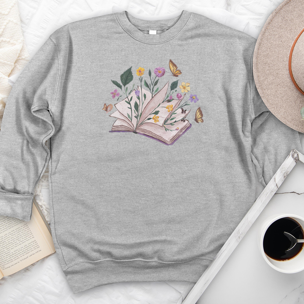 beautiful book premium crewneck sweatshirt