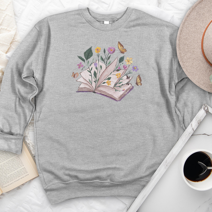 beautiful book premium crewneck sweatshirt