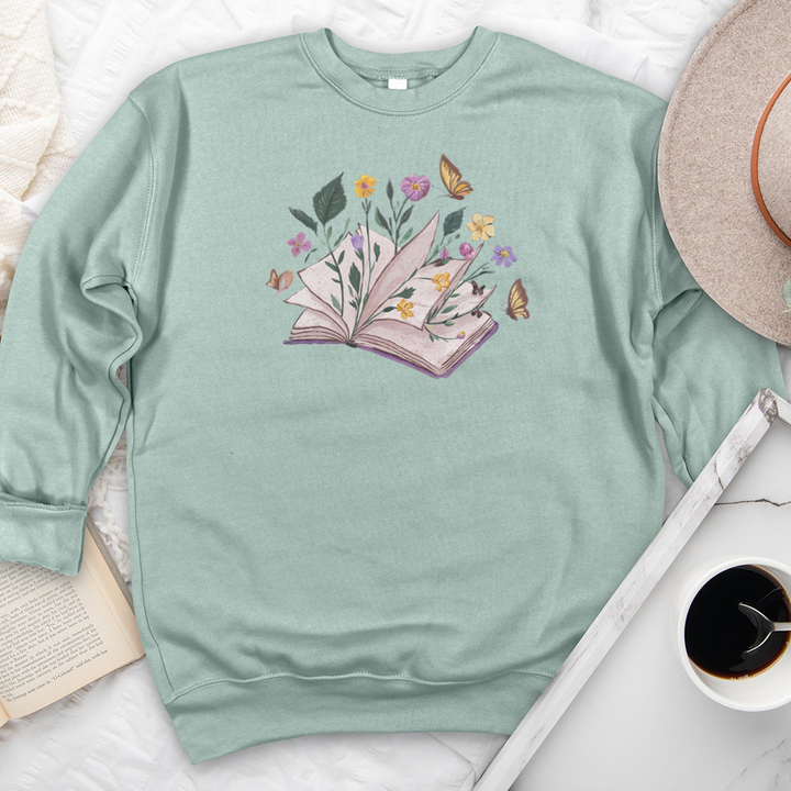 beautiful book premium crewneck sweatshirt