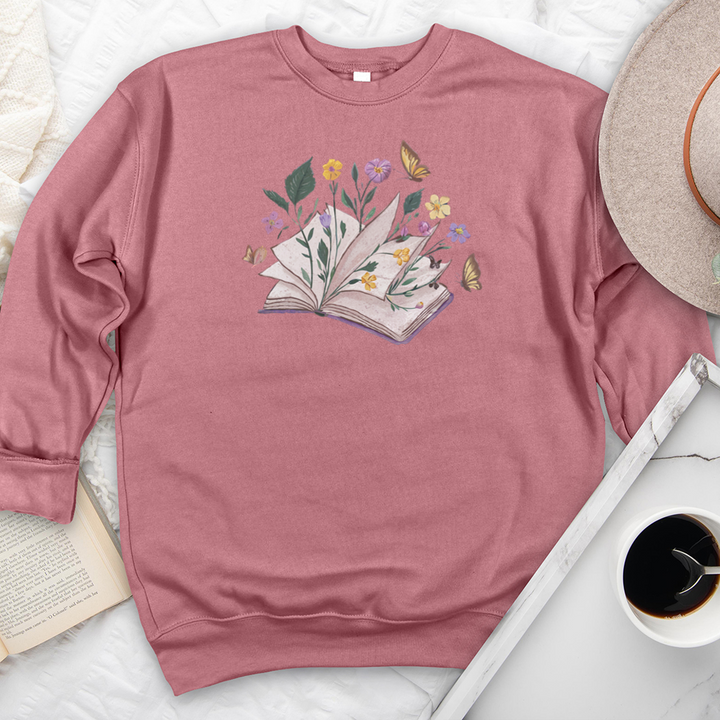 beautiful book premium crewneck sweatshirt