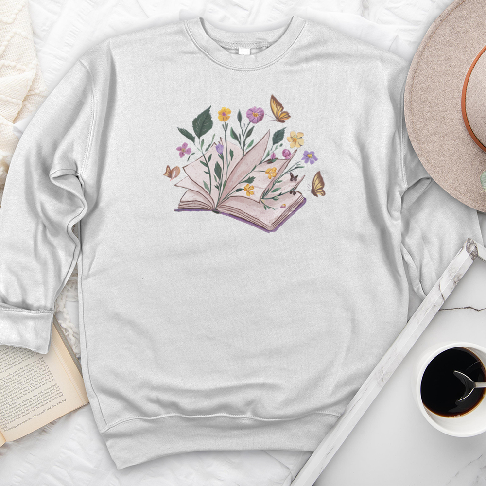 beautiful book premium crewneck sweatshirt