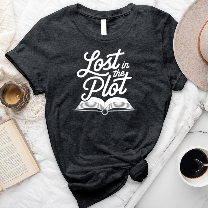 lost in the plot unisex tee