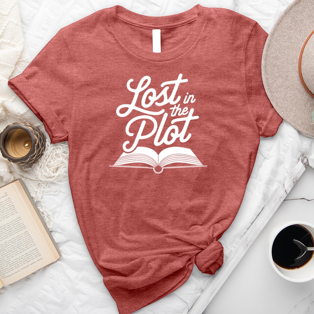 lost in the plot unisex tee