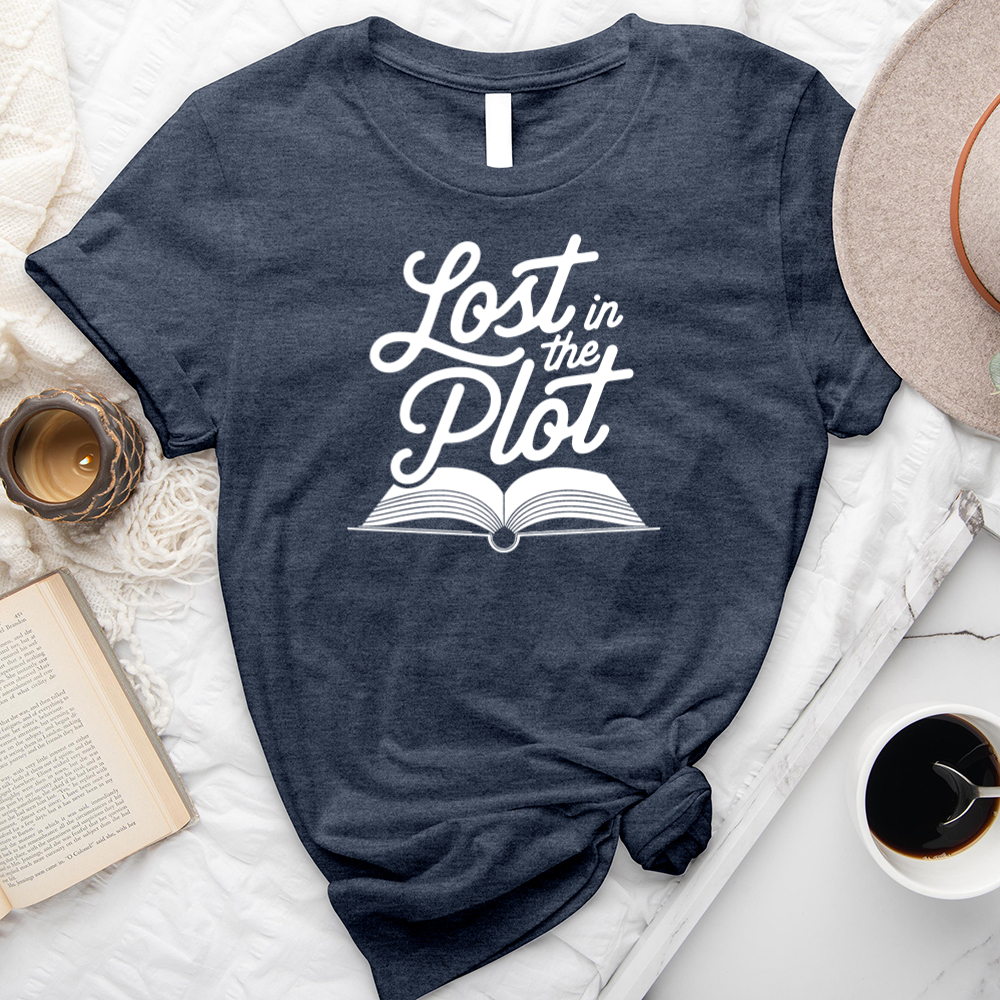 lost in the plot unisex tee