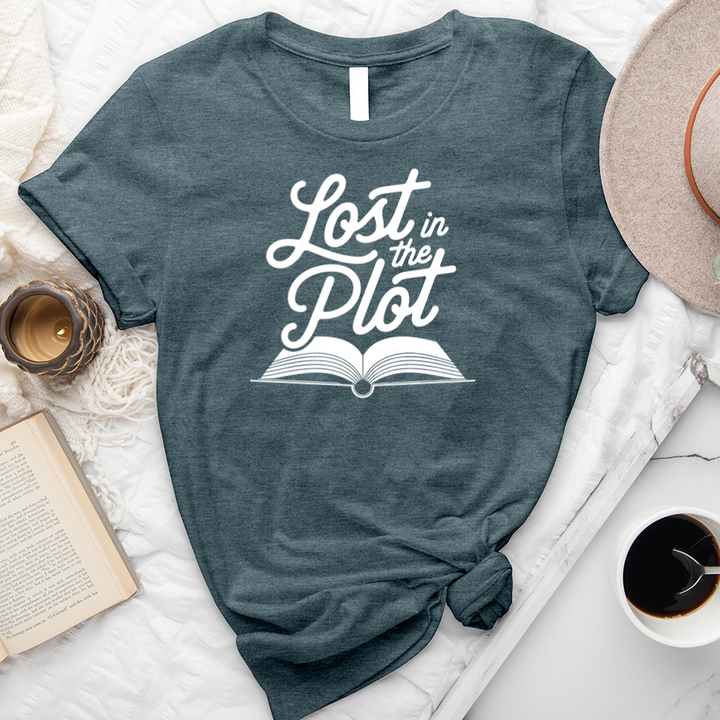 lost in the plot unisex tee