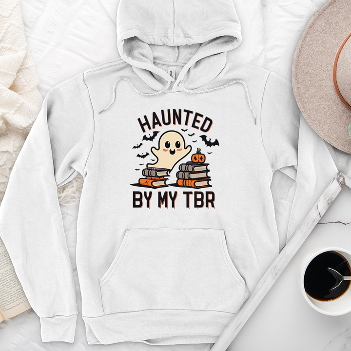 haunted by my TBR premium hoodie sweatshirt