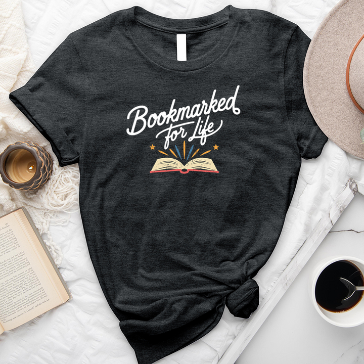 bookmarked for life unisex tee