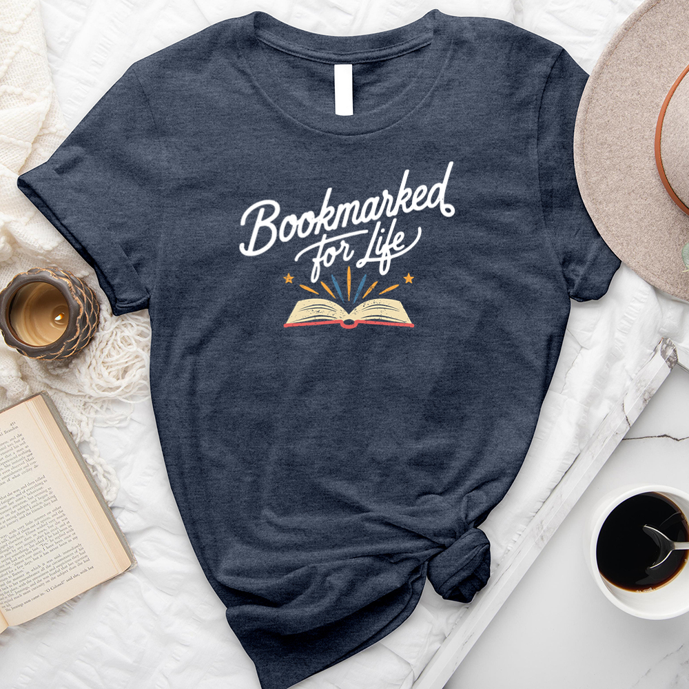 bookmarked for life unisex tee