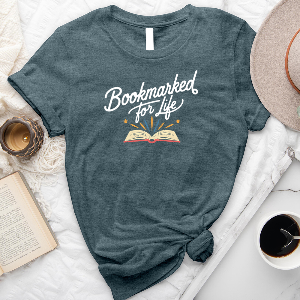 bookmarked for life unisex tee