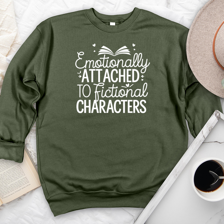 fictional characters premium crewneck sweatshirt