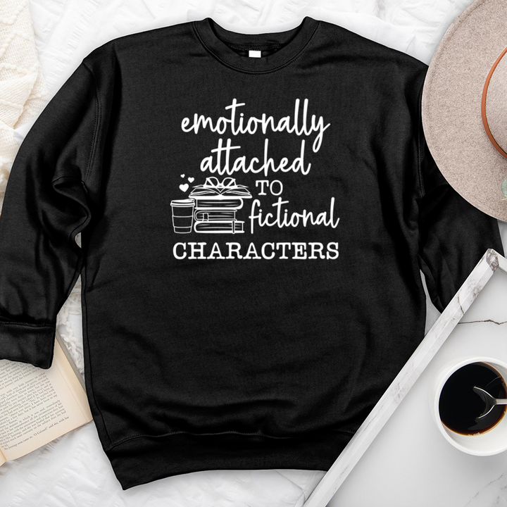 emotionally attached premium crewneck sweatshirt