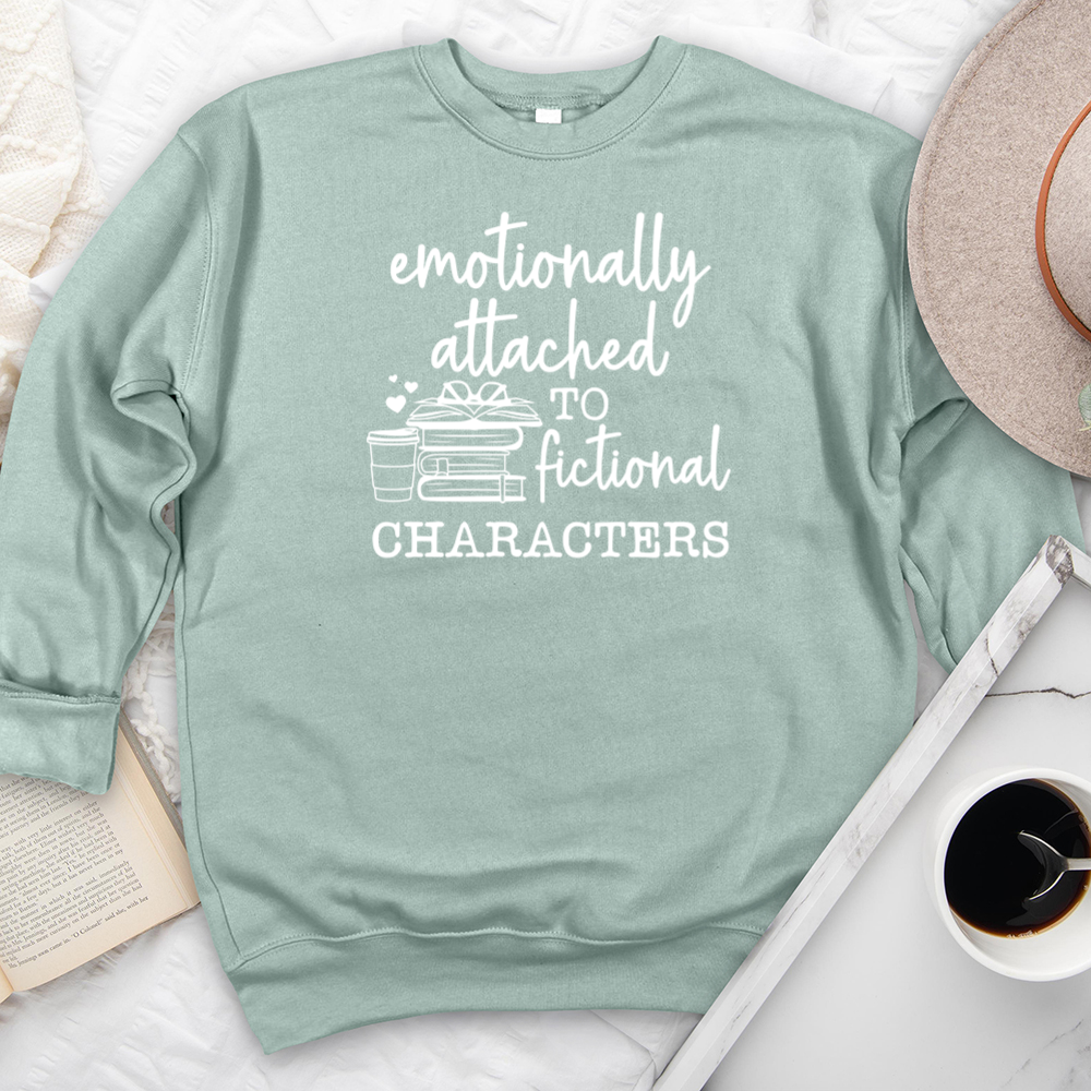 emotionally attached premium crewneck sweatshirt