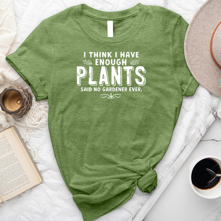 enough plants unisex tee