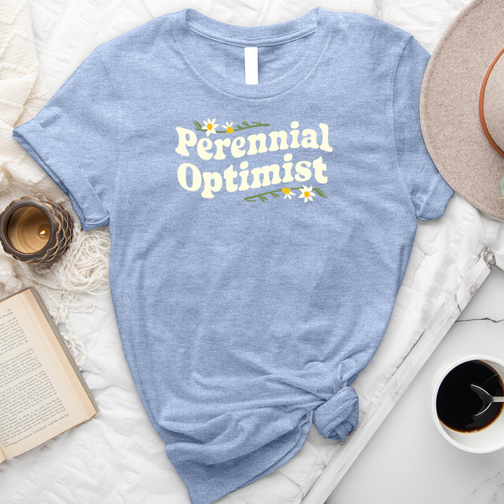 perennial optimist unisex tee