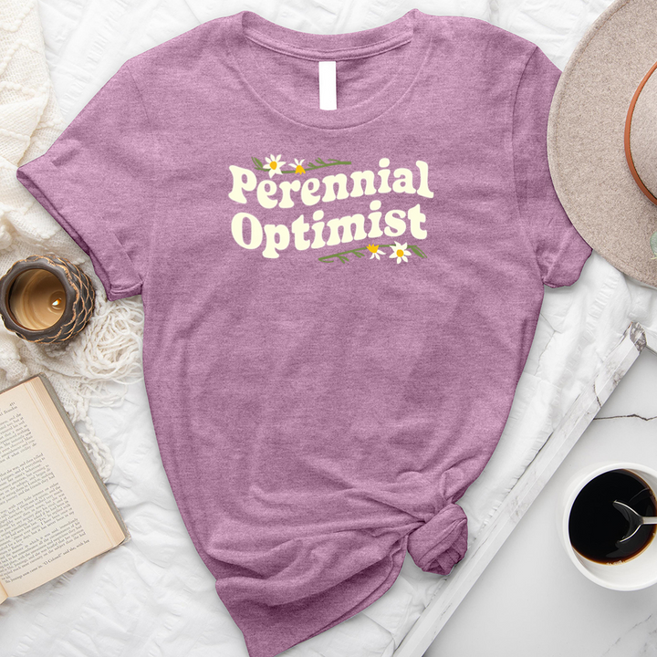 perennial optimist unisex tee