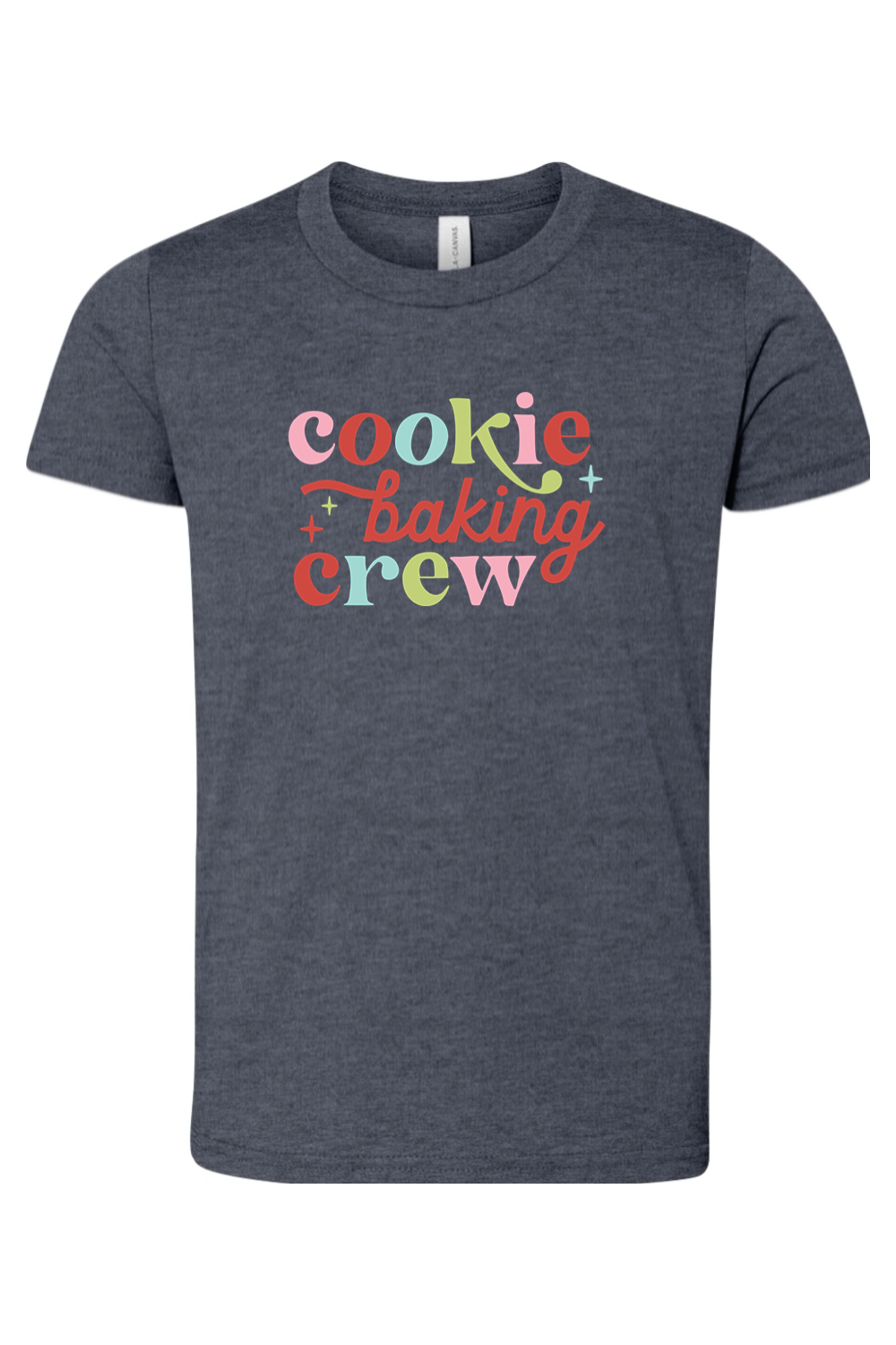 colorful cookie crew youth tee