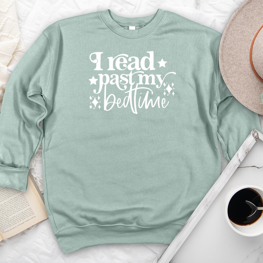 I read past my bedtime premium crewneck sweatshirt