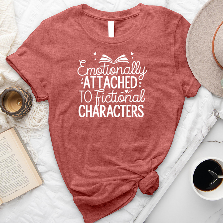 fictional characters unisex tee