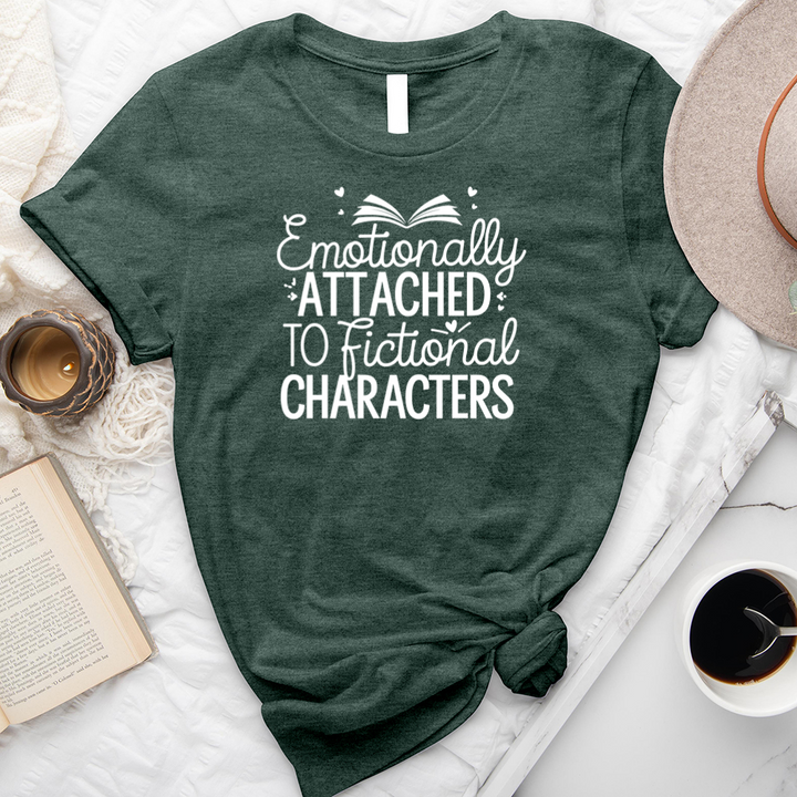 fictional characters unisex tee