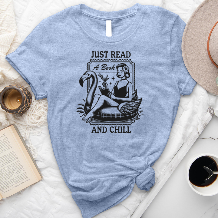 read and chill unisex tee