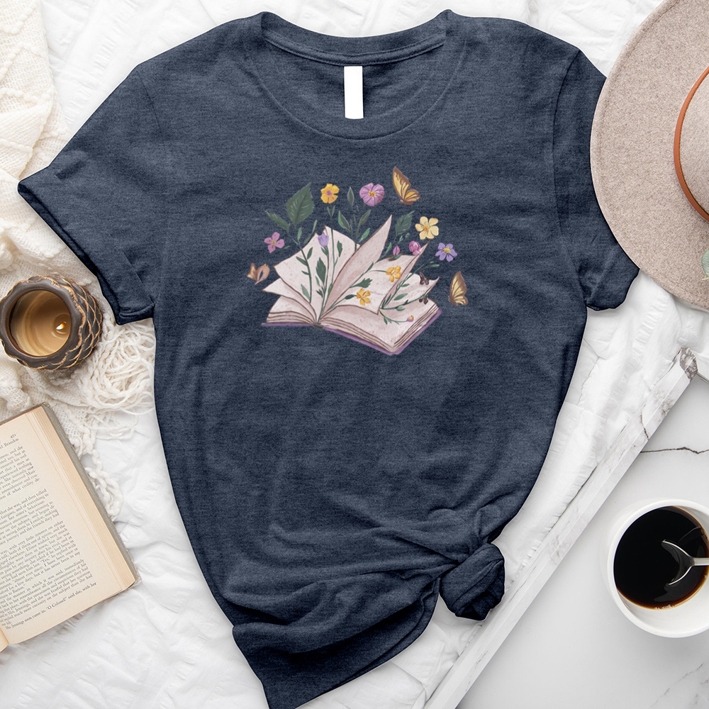 beautiful book unisex tee